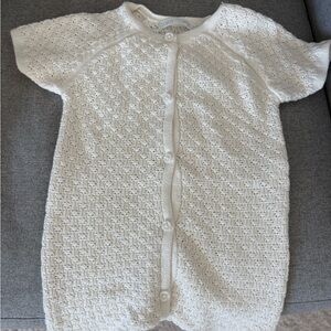 Zara Crochet Baby Onesie (6-9 months)